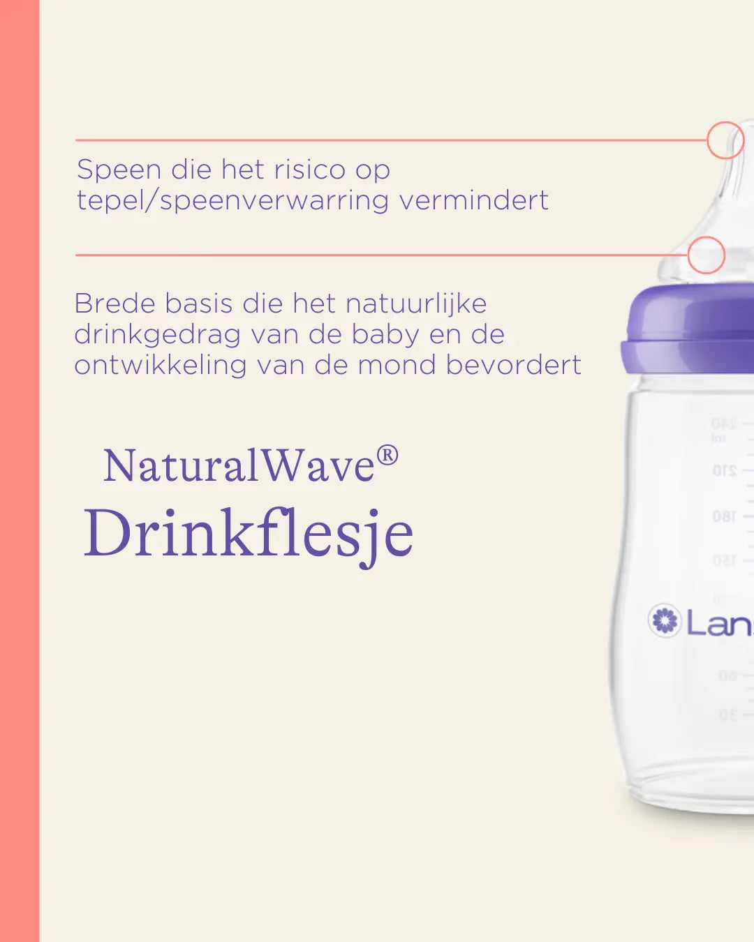 Starter-Set drinkflessen & NaturalWave® spenen - lansinoh-nl