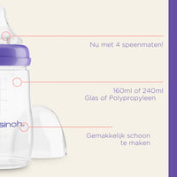 Starter-Set drinkflessen & NaturalWave® spenen - lansinoh-nl