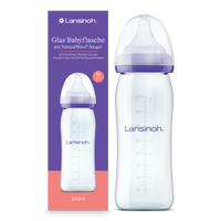NaturalWave® Glazen Voedingsflessen & spenen