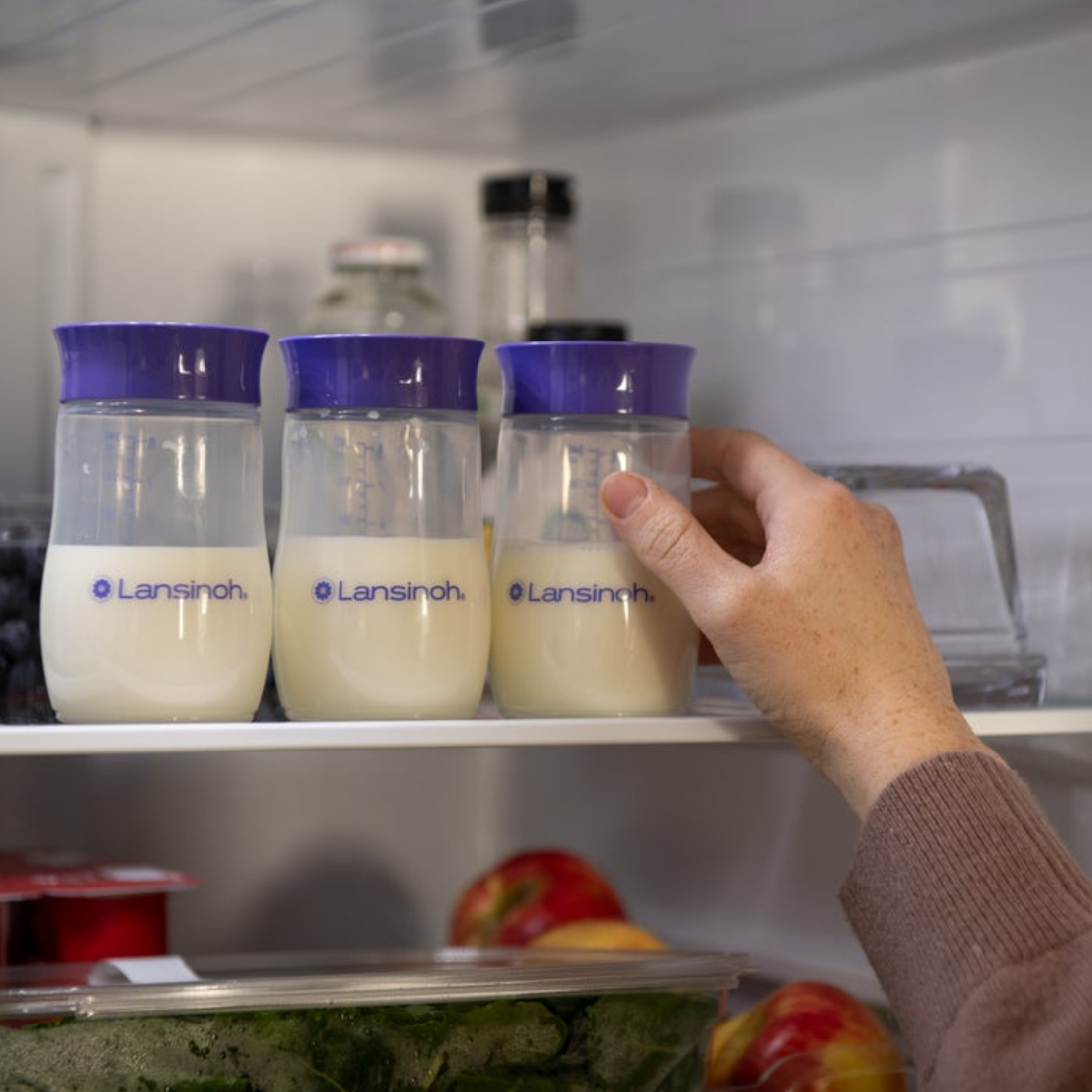 Bewaarpotjes voor moedermelk