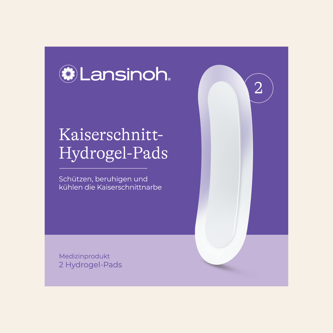 Hydrogel keizersnede patch