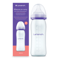 NaturalWave® Glazen Voedingsflessen & spenen