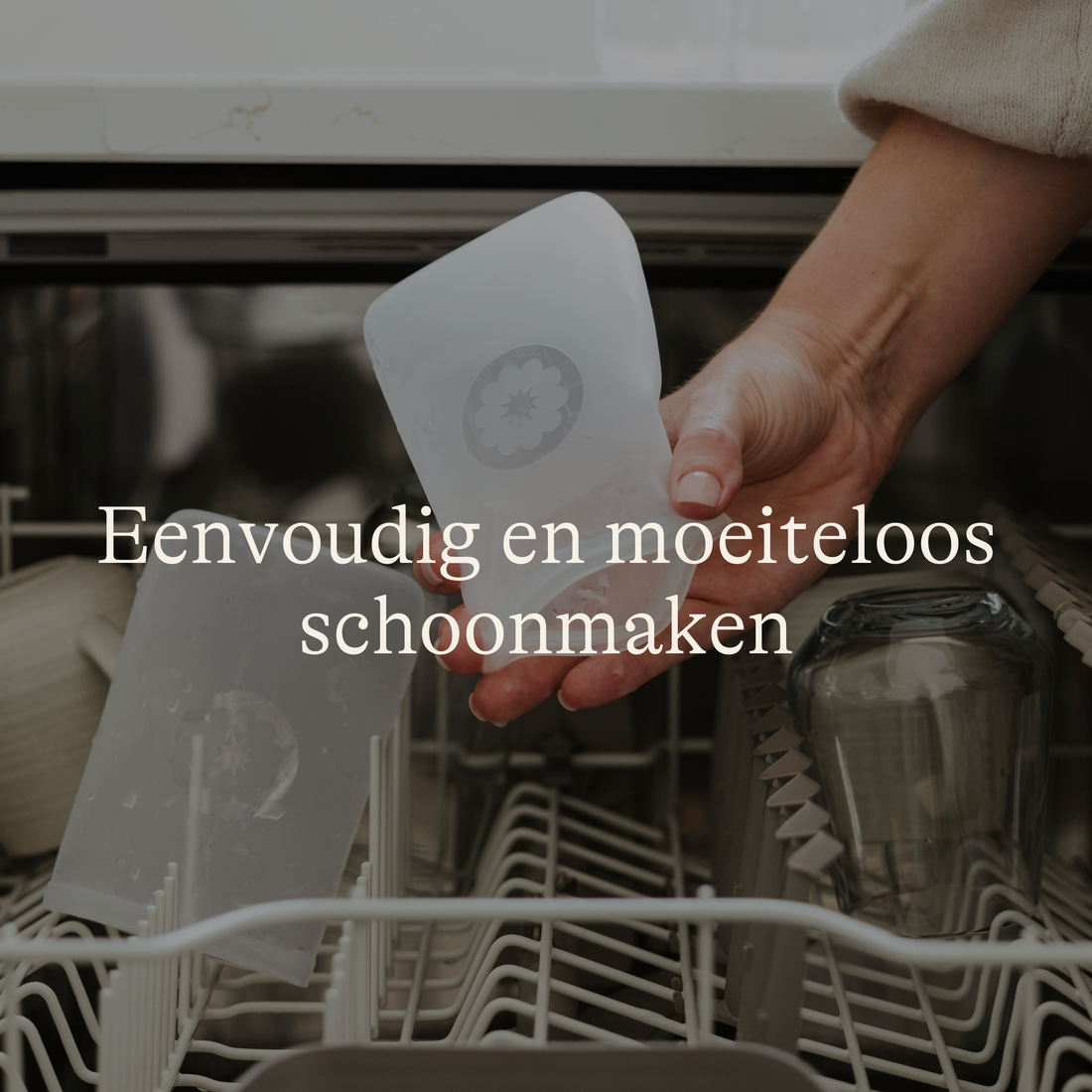 Siliconen zakjes voor het bewaren van moedermelk